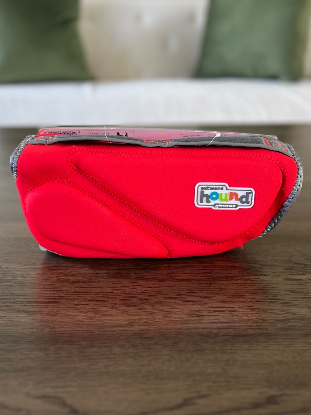 Outward Hound Dog Life Jacket Red Adjustable Pet Flotation Vest Swim Safety